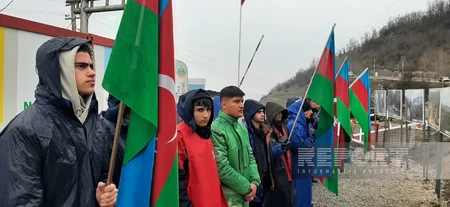 Protests on Khankandi-Lachin road enter their 106th day