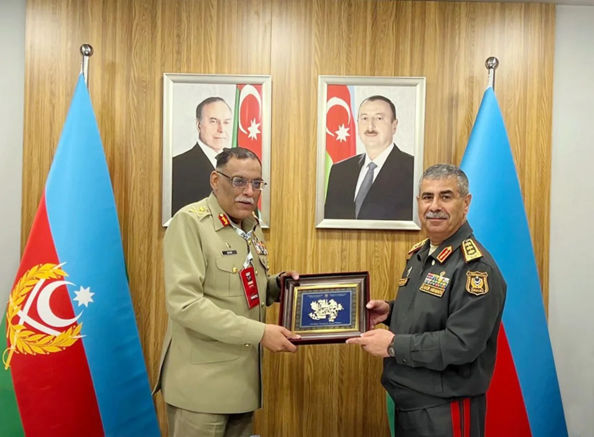 Azərbaycan-Pakistan hərbi əməkdaşlığının yeni perspektivləri müzakirə edilib