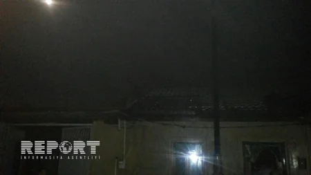 ​Quba şəhərində bir neçə ev yanıb - VİDEO