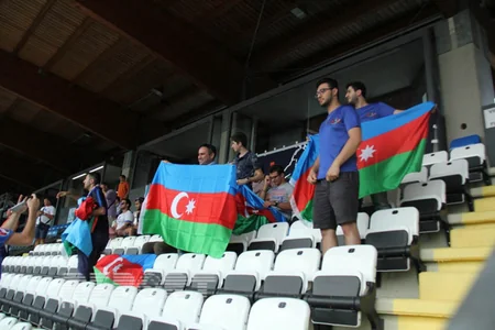 San Marino stadionu boş qalıb - FOTO