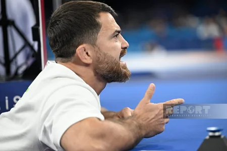 Paris-2024: Azərbaycanın yunan-Roma güləşçisi məğlub olub