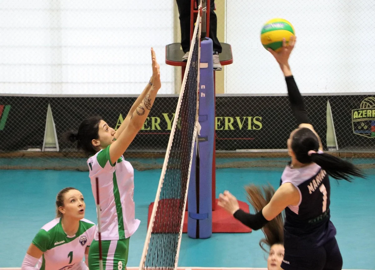 Qadın voleybolçular arasında Azərbaycan Super Liqasının oyunları keçirilib