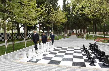 ​Ağsu Şahmat Məktəbi yenidənqurmadan sonra istifadəyə verilib