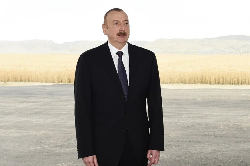 Prezident İlham Əliyev: Azərbaycanın ərzaq təhlükəsizliyi məsələsi öz həllini tapacaq