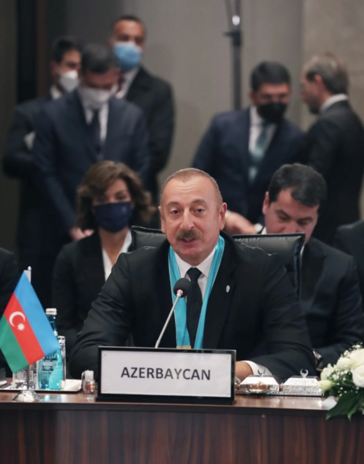 Azerbaijani president once again warns Armenia