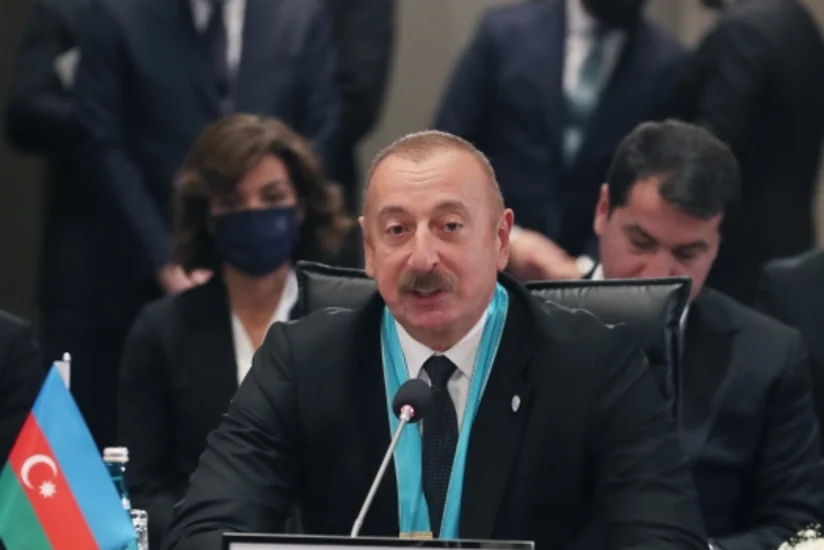 Azerbaijani president once again warns Armenia