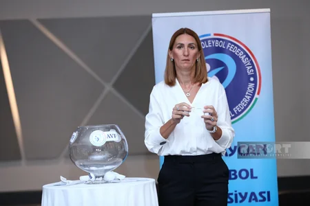 Voleybol üzrə Azərbaycan Kubokunun püşkatma mərasimi keçirilib