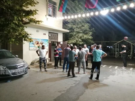 Xırdalanda yaşayış kompleksində partlayış olub