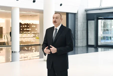 Prezident İlham Əliyev Bona Dea Beynəlxalq Hospitalının açılış mərasimində iştirak edib - YENİLƏNİB
