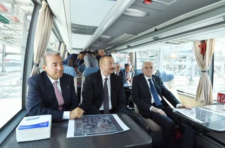Azerbaijani and Italian presidents attend polypropylene plant built within 'SOCAR Polymer' project