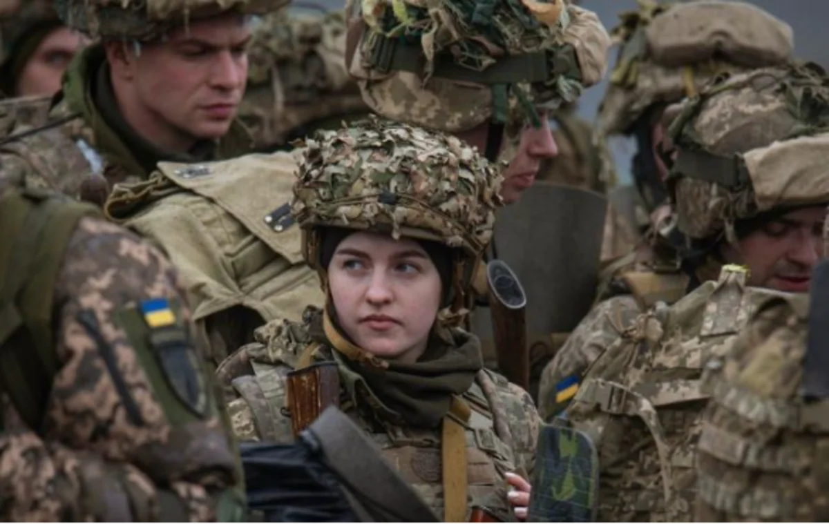 Названо число женщин-военнослужащих в ВС Украины