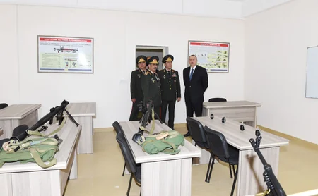 ​Azərbaycan Prezidenti Hərbi Dəniz Qüvvələri bazasının açılışında iştirak edib