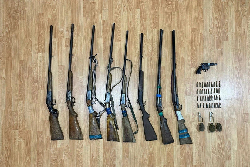 Qobustanda qumbara və odlu silahlar aşkar edilib