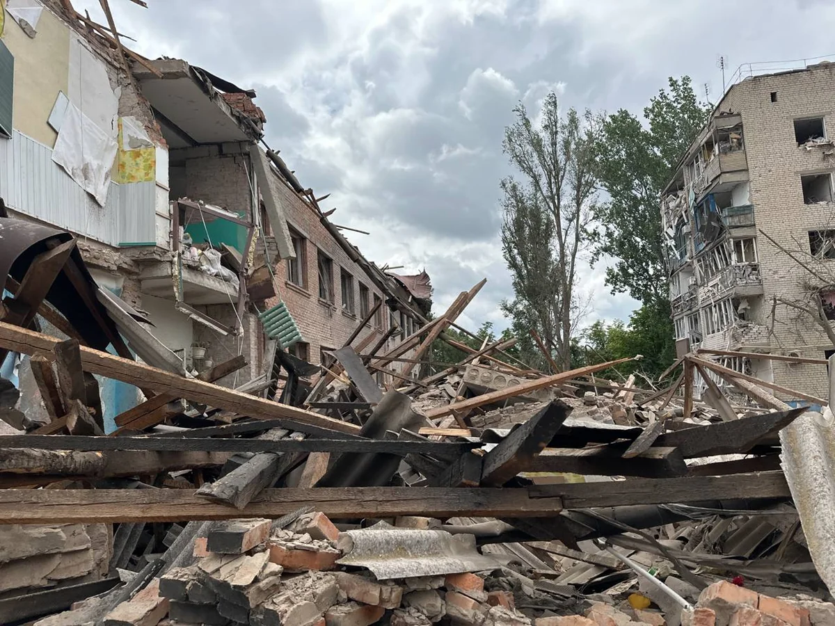 В результате авиаударов число раненых в Запорожской области возросло до 13