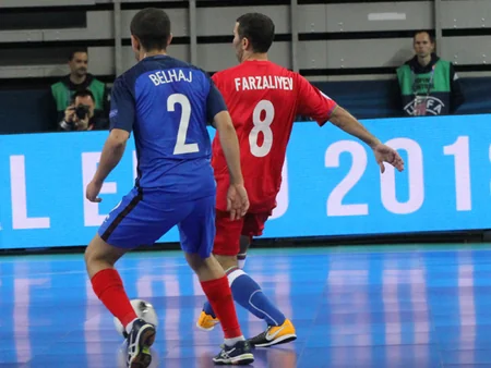 Azərbaycanın futzal millisi Avropa çempionatında 1/4 finala yüksəlib - FOTO