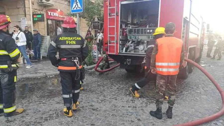 Bakıda yaşayış binasındakı yanğın söndürülüb