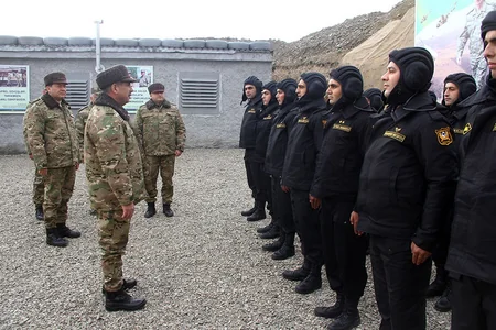 Defense Minister takes part in opening of tank military unit in frontline zone - VIDEO