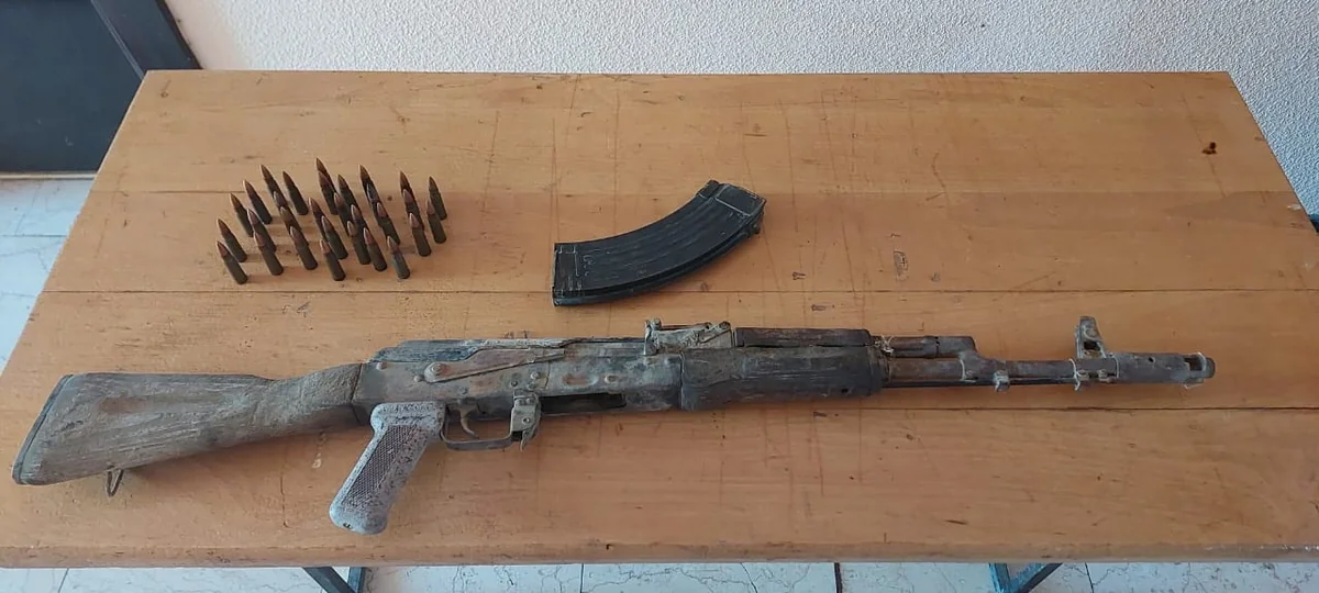 Füzulidə keçmiş məhkumdan Kalaşnikov avtomatı aşkarlanıb