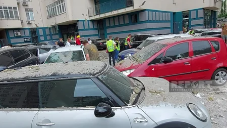 Result of Russian army's attack on Kyiv last night - PHOTO REPORTAGE