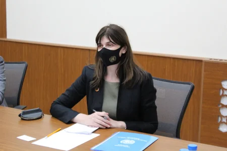 Vladanka Andreeva says UN ready to support construction work in Karabakh