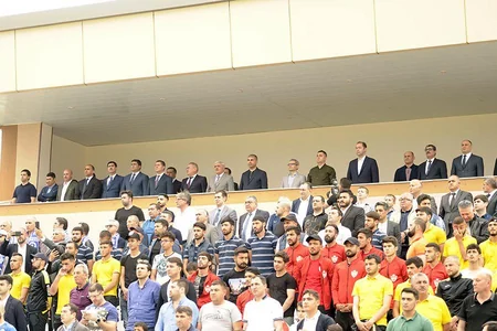 Ölkə Kubokunun final matçından əvvəl Tünzalə Ağayevanın konserti olub