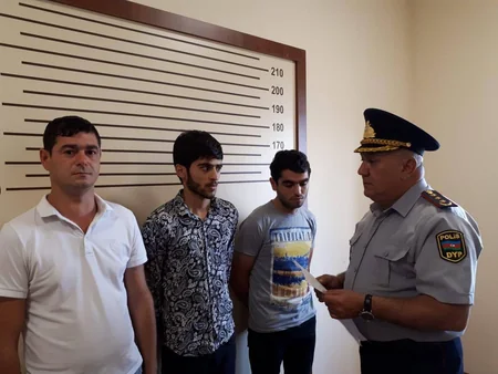 Bakıda toy karvanında avtoxuliqanlıq edən 3 sürücü həbs olunub - FOTO - VİDEO