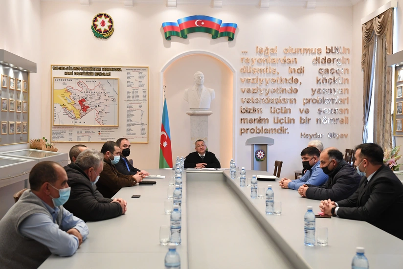 İşğaldan azad olunan ərazilərə qayıdış məsələsi müzakirə olunub