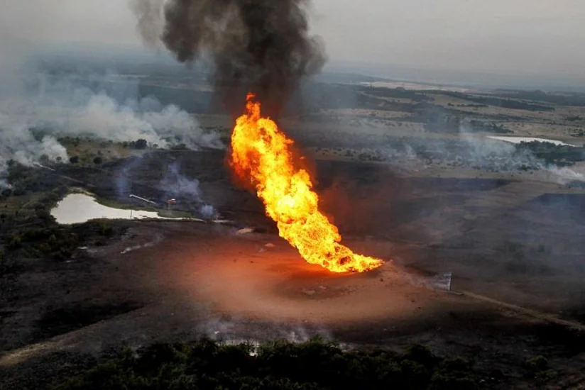 İranda qaz kəmərində partlayış olub