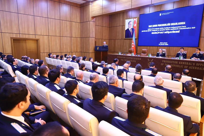 Ötən il Bakı Şəhər Prokurorluğunda 4 nəfərə töhmət verilib, 1 nəfər işdən çıxarılıb
