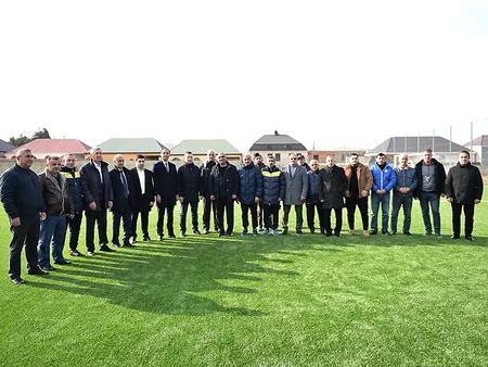Gəncədə futbol ictimaiyyətinin nümayəndələri ilə görüş keçirilib