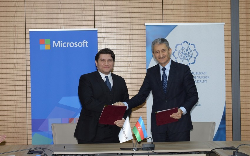 Elektron Təhlükəsizlik Mərkəzi kibertəhlükəsizlik sahəsində “Microsoft”la Anlaşma Memorandumu imzalayıb