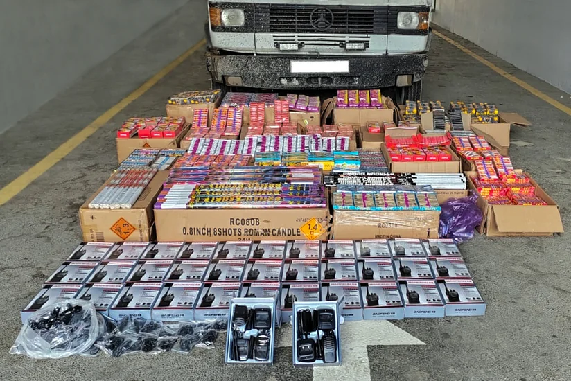 Illegal import of pyrotechnic devices, walkie-talkies from Georgia to Azerbaijan prevented