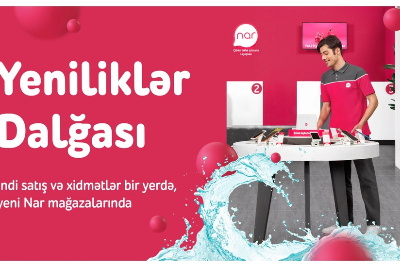 “Nar” paytaxtda və regionlarda yenilənmiş xidmət mərkəzlərini təqdim edir