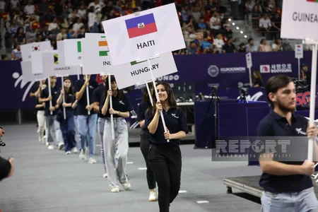 Prezident İlham Əliyev və Mehriban Əliyeva Bakıda taekvondo üzrə dünya çempionatının açılış mərasimini izləyiblər - YENİLƏNİB
