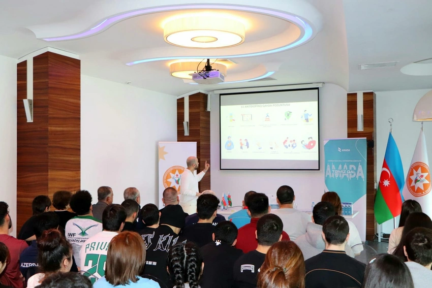 Ağırlıqqaldıranlar üçün antidopinq seminarı keçirilib