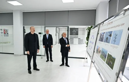President Ilham Aliyev attends inauguration of Lachin Electric Network Digital Control Center