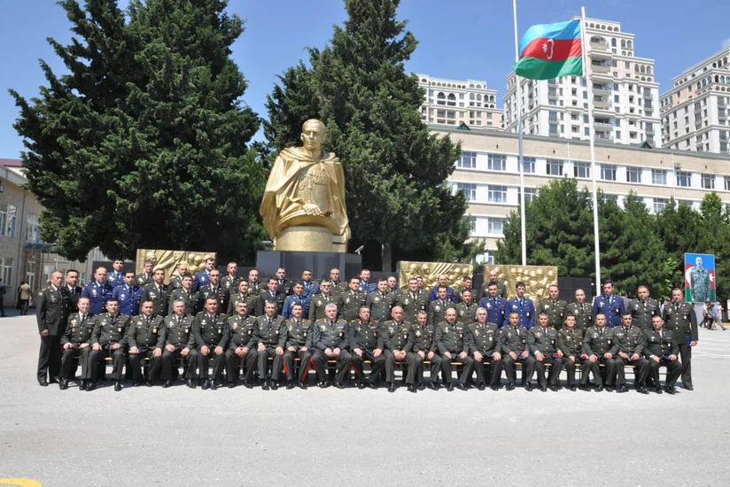Silahlı Qüvvələrin Hərbi Akademiyasında buraxılış mərasimi olub