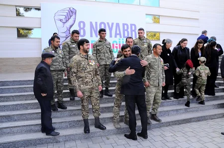 Qazax, Daşkəsən və Naftalanda Zəfər Gününə həsr edilmiş tədbirlər təşkil olunub