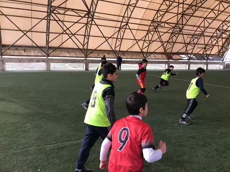Qarabağ klubu 100-dən çox uşağa baxış keçirdi - FOTOLAR