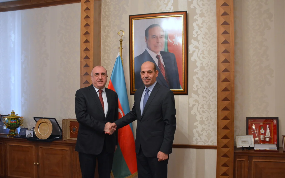 Elmar Məmmədyarov İordaniyanın yeni səfirini qəbul edib