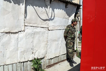 Bakıda evləri yanan məcburi köçkünlər: “Hələ gözləyirik” - FOTOREPORTAJ