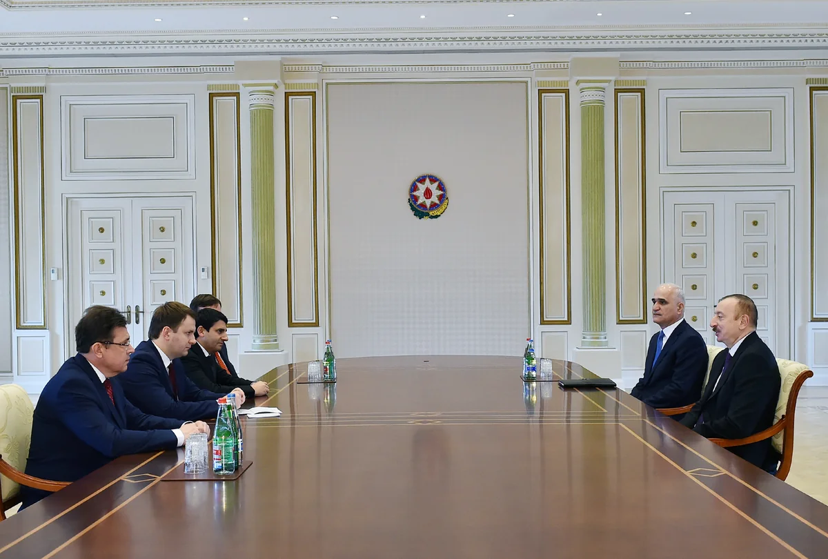 President Ilham Aliyev receives Russian minister of economic development