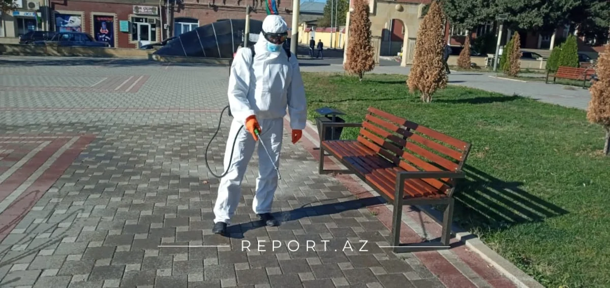 Qubada dezinfeksiya işləri görülüb