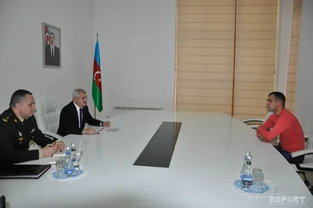 Arzu Rəhimov Hacıqabulda vətəndaş qəbulu keçirib