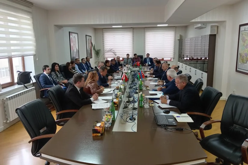 Bakıda Türkiyənin tikinti qurumunun əməkdaşları ilə görüş keçirilib