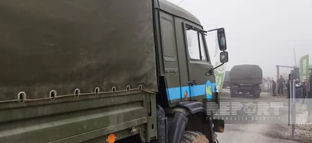 Bu gün Xankəndi-Laçın yolunda sülhməramlıların 77 avtomobili maneəsiz keçib - YENİLƏNİB-7