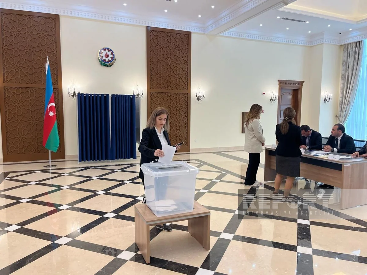 High activity of voters observed in Azerbaijan’s Embassy in Turkmenistan