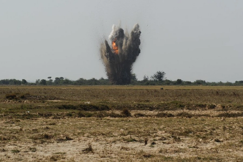 Excavator blown up by mine in Azerbaijan’s Aghdam, 1 injured