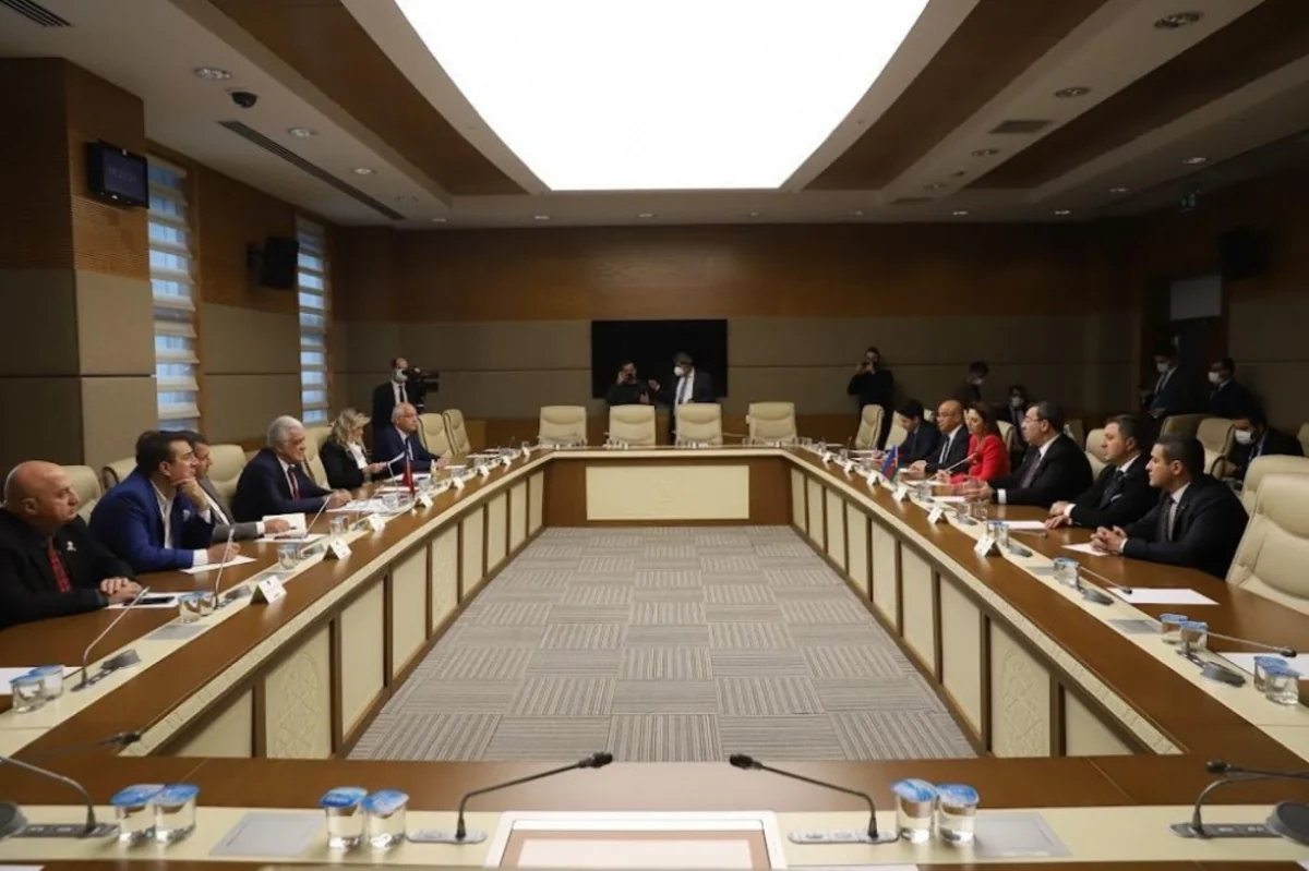 Ankarada Azərbaycan və Türkiyə parlament nümayəndə heyətlərinin görüşü olub