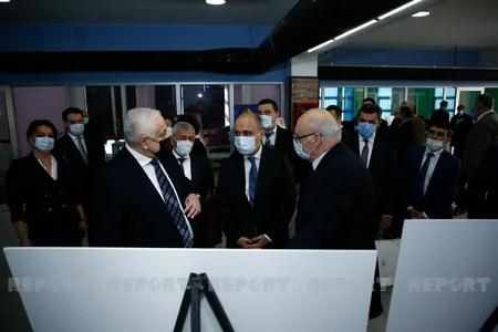 Azərbaycanın təhsil naziri Gürcüstan Texniki Universitetində olub
